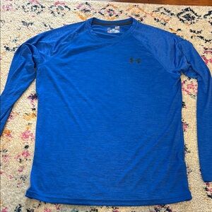 Under Armour Men's Blue Long Sleeve Shirt